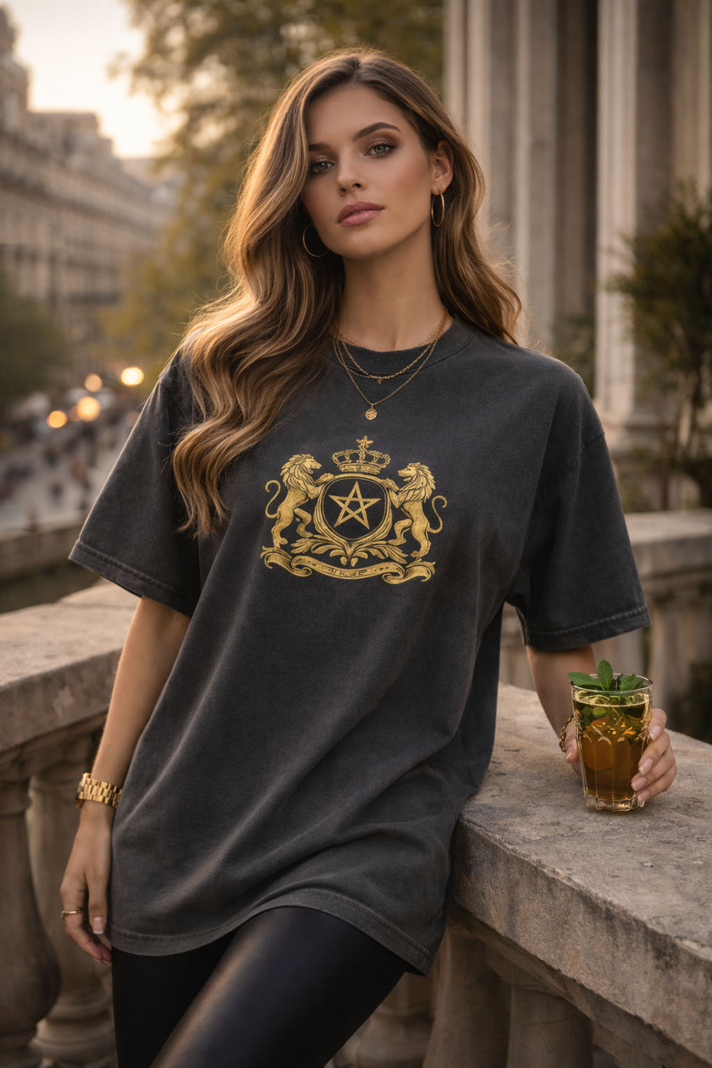 T-shirt oversize délavé - Héritage