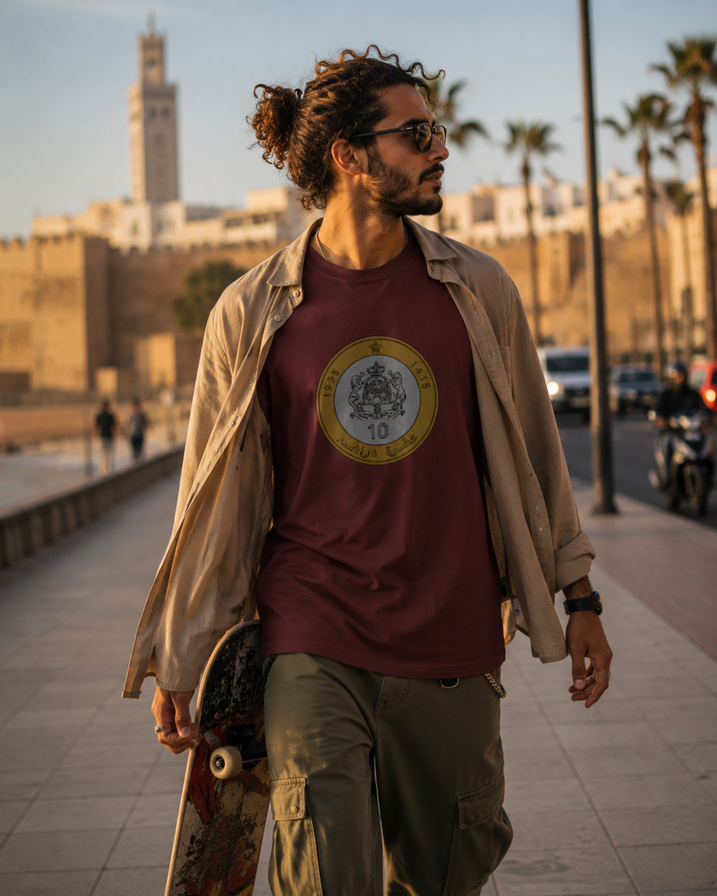 T-shirt emblématique "10 Dirhams"