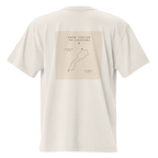 T-shirt Oversize délavé “From Tangier to Lagouira”
