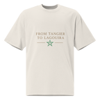 T-shirt Oversize délavé “From Tangier to Lagouira”
