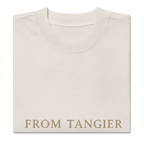 T-shirt Oversize délavé “From Tangier to Lagouira”