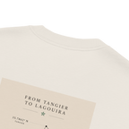 T-shirt Oversize délavé “From Tangier to Lagouira”