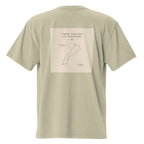 T-shirt Oversize délavé “From Tangier to Lagouira”