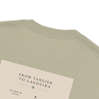 T-shirt Oversize délavé “From Tangier to Lagouira”