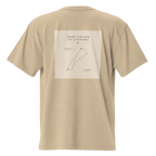 T-shirt Oversize délavé “From Tangier to Lagouira”