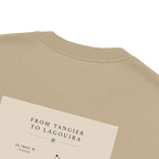 T-shirt Oversize délavé “From Tangier to Lagouira”